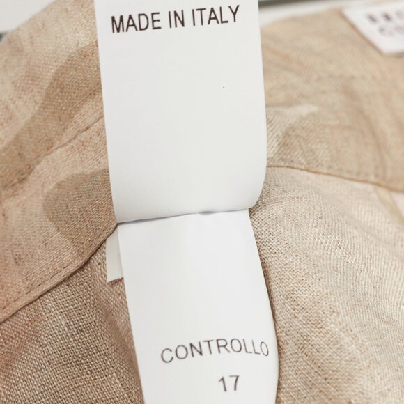 Brunello Cucinelli SS/24 Natural Ramage Floral-Print Linen Slouchy Trousers - Picture 13 of 13